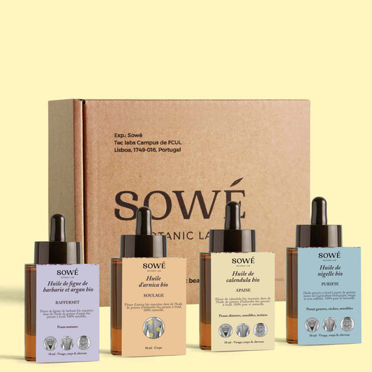 Kit soin naturel de la peau pour toute la famille